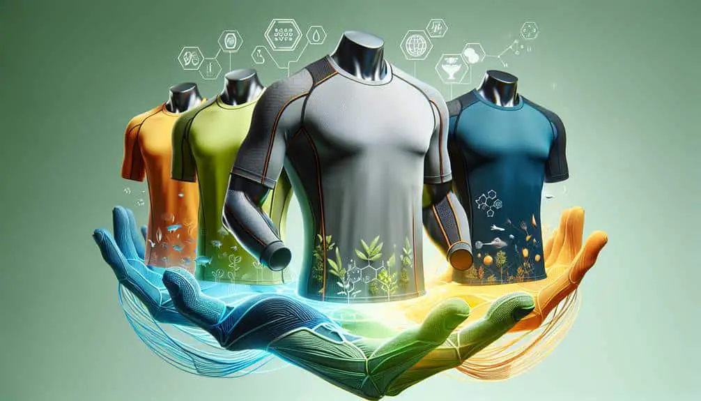 eco conscious activewear with wicking