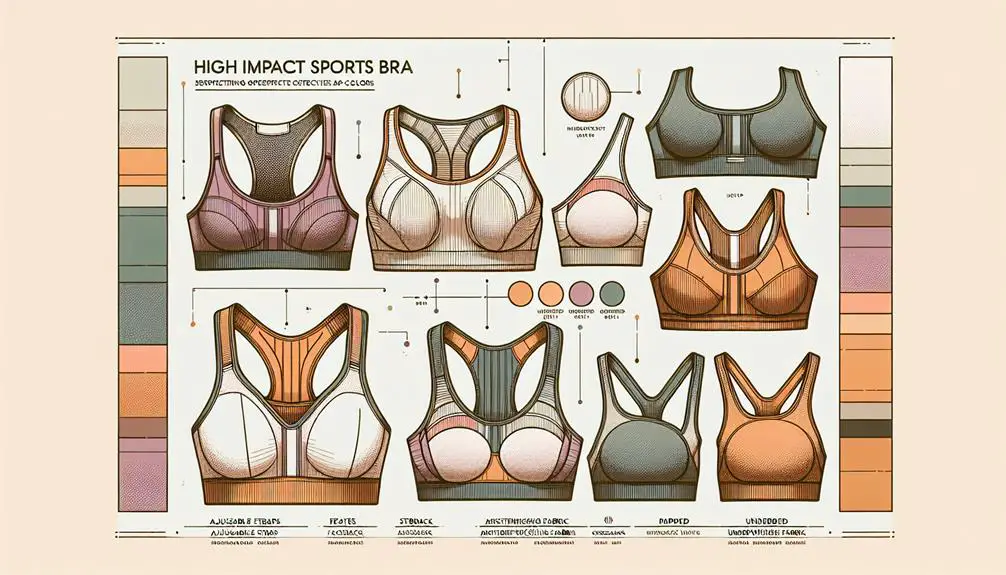 high impact sports bras