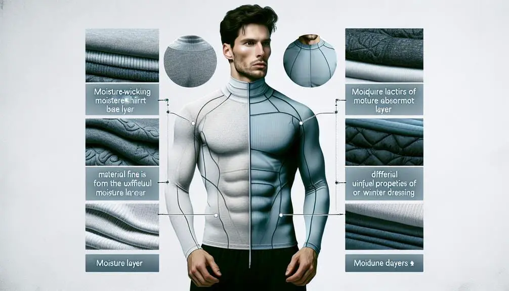 layering for moisture control