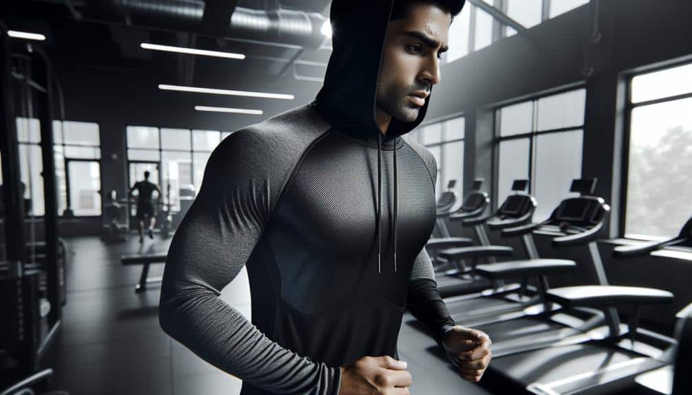 moisture wicking hoodies for workouts