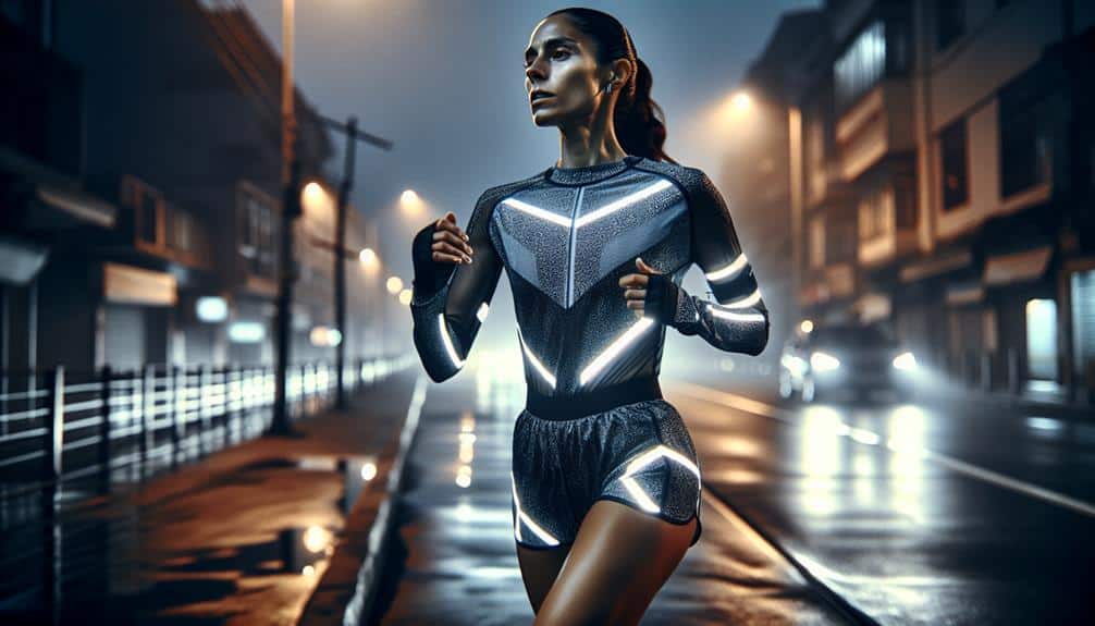 running gear for reflection